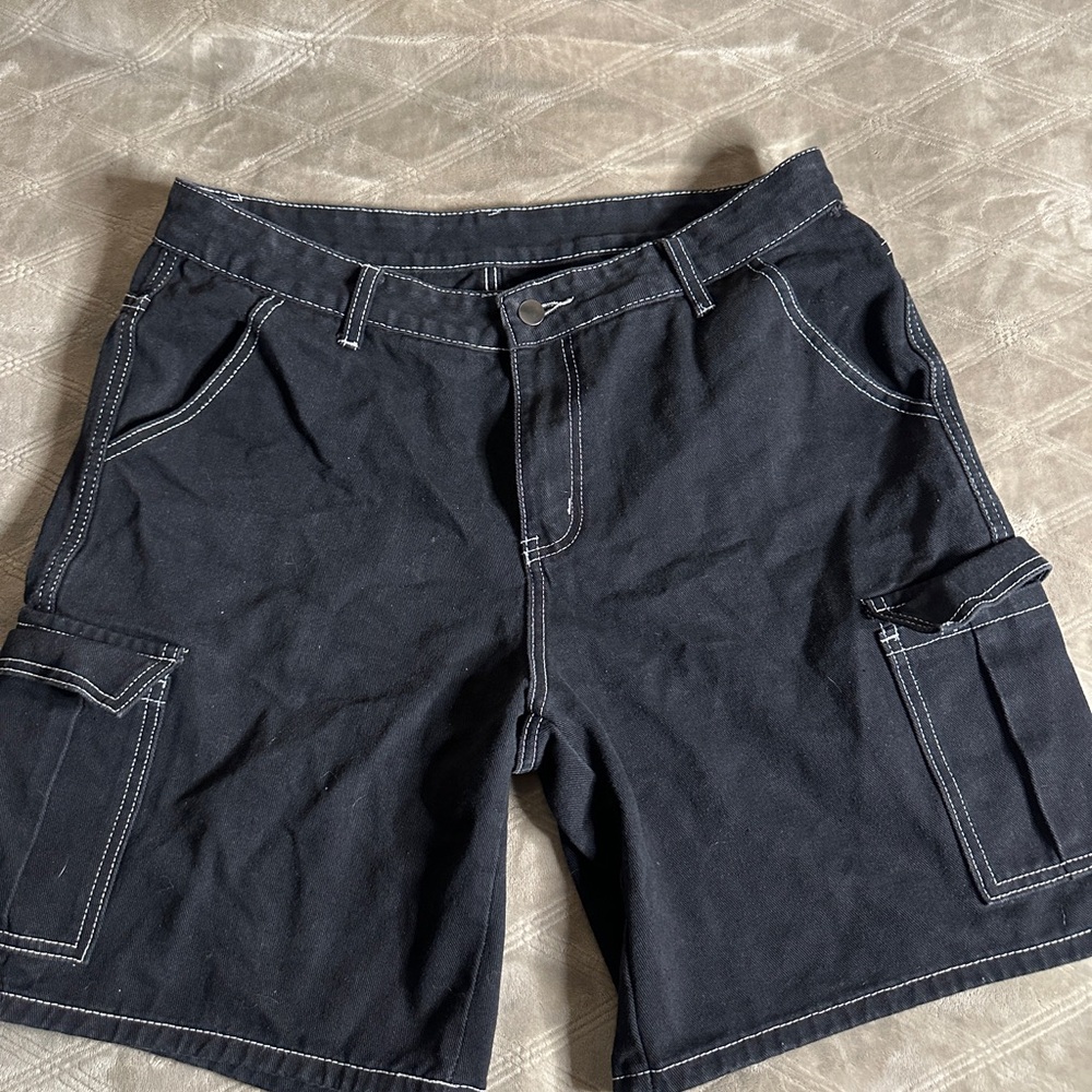 Black CARGO Shorts